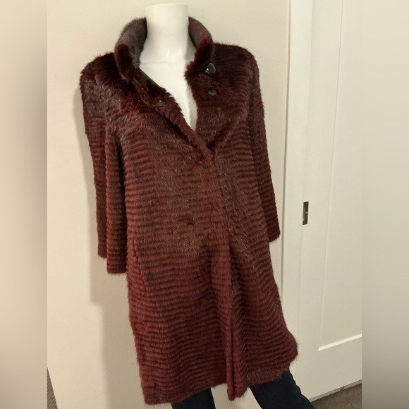 Linda Richards Jackets & Blazers - Linda Richards Dyed Mink Coat - NEW!